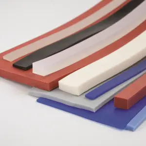Profilés rectangulaire en silicone